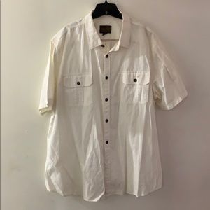 Button down white shite shirt